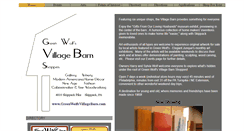 Desktop Screenshot of greenwolfsvillagebarn.com