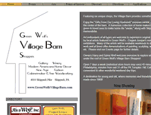 Tablet Screenshot of greenwolfsvillagebarn.com
